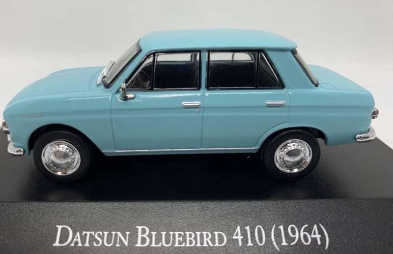 Datsun Bluebird 410 lightblue 1964 1/43 Altaya/IXO NEW+boxed #6046 instant wheels