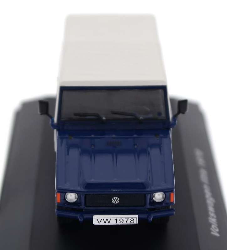 Volkswagen Iltis 4x4 Army-Jeep 1978 dark-blue 1/43 Altaya/IXO NEW+boxed #6048 instant wheels