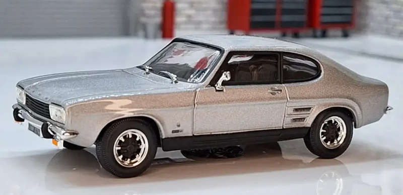 Ford Capri Mk.I Silver Fox 1970 silver 1/43 Cararama/Oxford NEW+boxed #6052 instant wheels