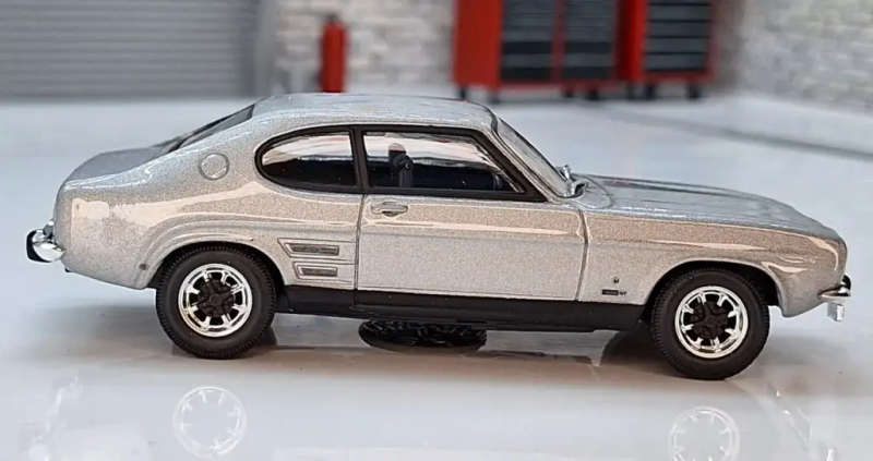 Ford Capri Mk.I Silver Fox 1970 silver 1/43 Cararama/Oxford NEW+boxed #6052 instant wheels
