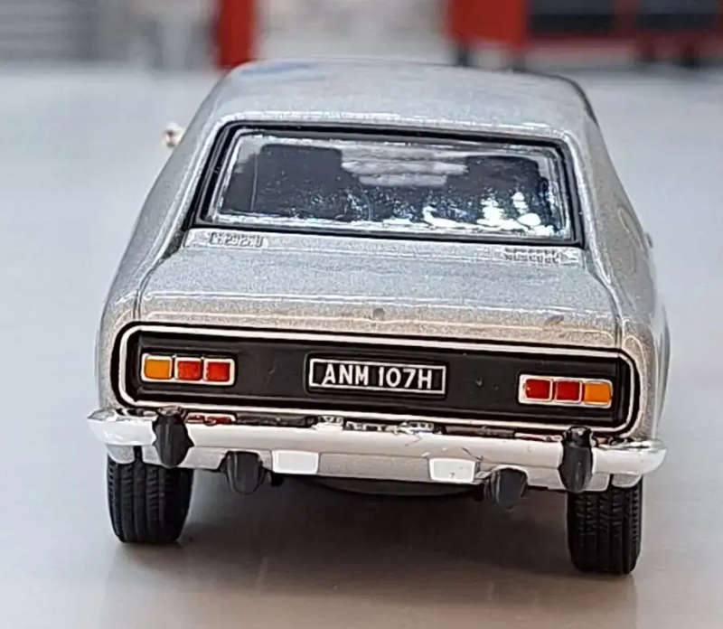 Ford Capri Mk.I Silver Fox 1970 silver 1/43 Cararama/Oxford NEW+boxed #6052 instant wheels