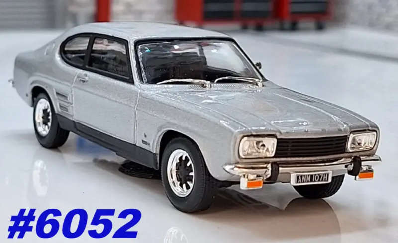 Ford Capri Mk.I Silver Fox 1970 silver 1/43 Cararama/Oxford NEW+boxed #6052 instant wheels