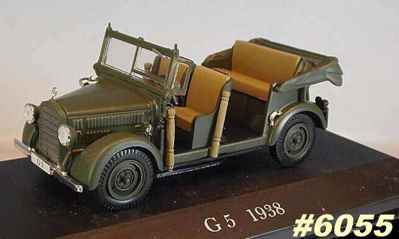 Mercedes-Benz 200V G5 (W152) 4X4 1938 olive 1/43 IX0 NEW+boxed #6055 instant wheels