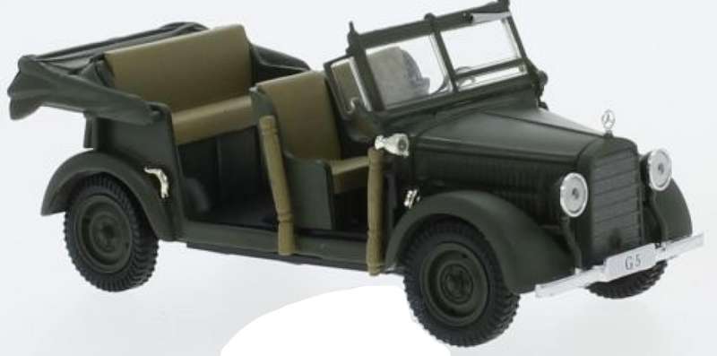 Mercedes-Benz 200V G5 (W152) 4X4 1938 olive 1/43 IX0 NEW+boxed #6055 instant wheels