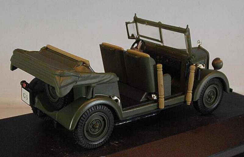 Mercedes-Benz 200V G5 (W152) 4X4 1938 olive 1/43 IX0 NEW+boxed #6055 instant wheels