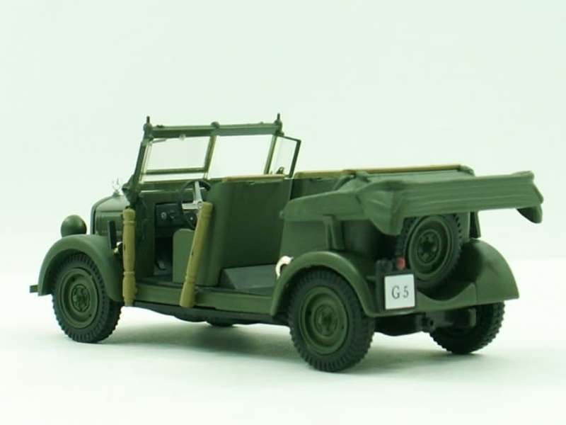 Mercedes-Benz 200V G5 (W152) 4X4 1938 olive 1/43 IX0 NEW+boxed #6055 instant wheels