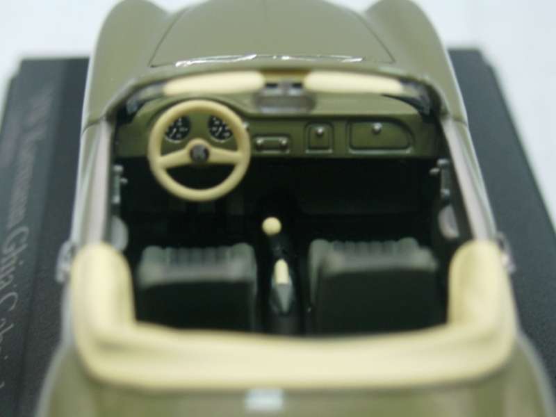 Volkswagen Karmann Ghia I (1300) reed-green 1959 1/43 Minichamps NEW+boxed #6056 instant wheels