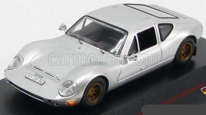 Melkus RS1000 gullwing Sports Coupe 1972 silver 1/43 IST/IXO NEW+boxed #6057 instant wheels