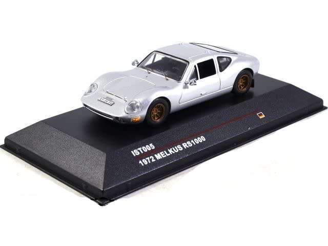 Melkus RS1000 gullwing Sports Coupe 1972 silver 1/43 IST/IXO NEW+boxed #6057 instant wheels