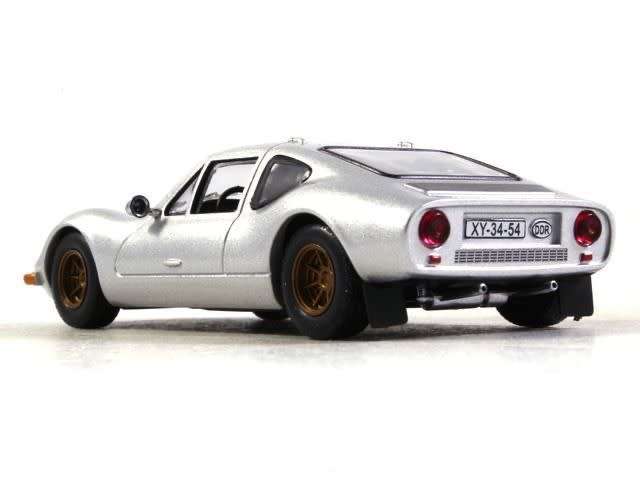 Melkus RS1000 gullwing Sports Coupe 1972 silver 1/43 IST/IXO NEW+boxed #6057 instant wheels