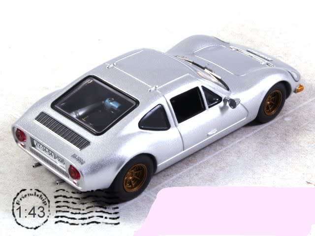 Melkus RS1000 gullwing Sports Coupe 1972 silver 1/43 IST/IXO NEW+boxed #6057 instant wheels