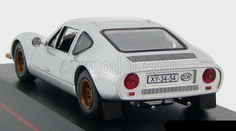 Melkus RS1000 gullwing Sports Coupe 1972 silver 1/43 IST/IXO NEW+boxed #6057 instant wheels