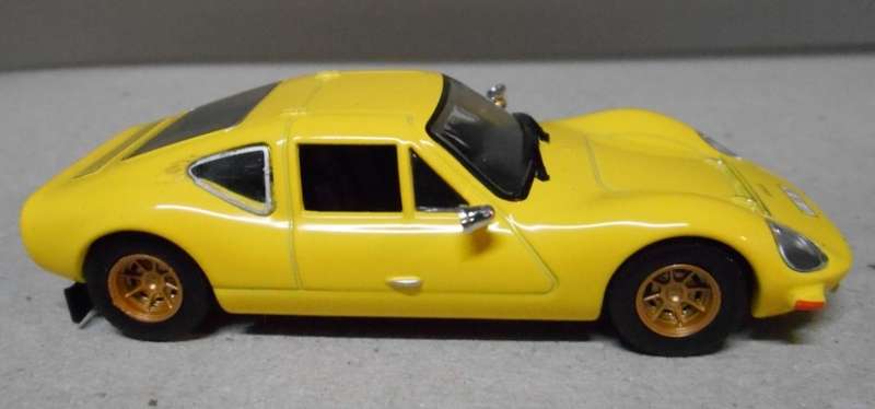 Melkus RS1000 gullwing Sports Coupe 1972 yellow 1/43 Atlas NEW+blistered #6058 instant wheels