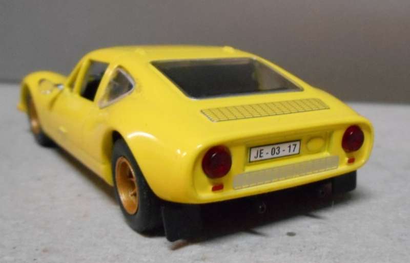 Melkus RS1000 gullwing Sports Coupe 1972 yellow 1/43 Atlas NEW+blistered #6058 instant wheels