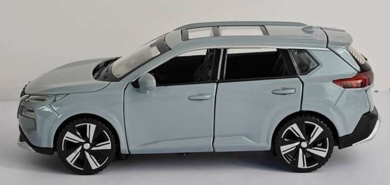 Nissan X-Trail SUV 2023 light grey 1/32 Sinomodel Hojoy NEW+safety-boxed #3214 instant wheels