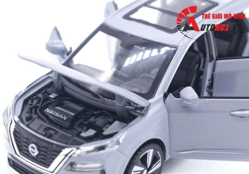 Nissan X-Trail SUV 2023 light grey 1/32 Sinomodel Hojoy NEW+safety-boxed #3214 instant wheels