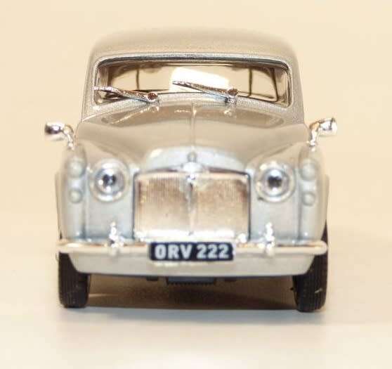 Rover 90 Saloon 1956 silver 1/43 Cararama-OxfordDiecast NEW+boxed #6061 instant wheels
