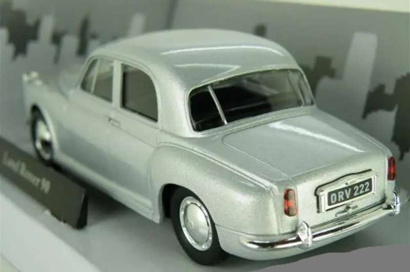 Rover 90 Saloon 1956 silver 1/43 Cararama-OxfordDiecast NEW+boxed #6061 instant wheels