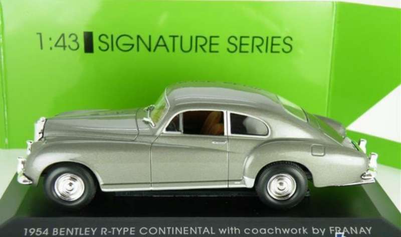 Bentley R Type Continental 1954 silver 1/43 Road Signature NEW+boxed #6062 instant wheels
