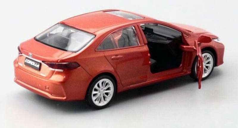 Toyota Corolla Hybrid 2020 red-metallic 1/43 JKMmodel NEW+boxed #6059 instant wheels