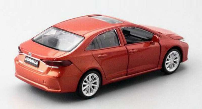Toyota Corolla Hybrid 2020 red-metallic 1/43 JKMmodel NEW+boxed #6059 instant wheels