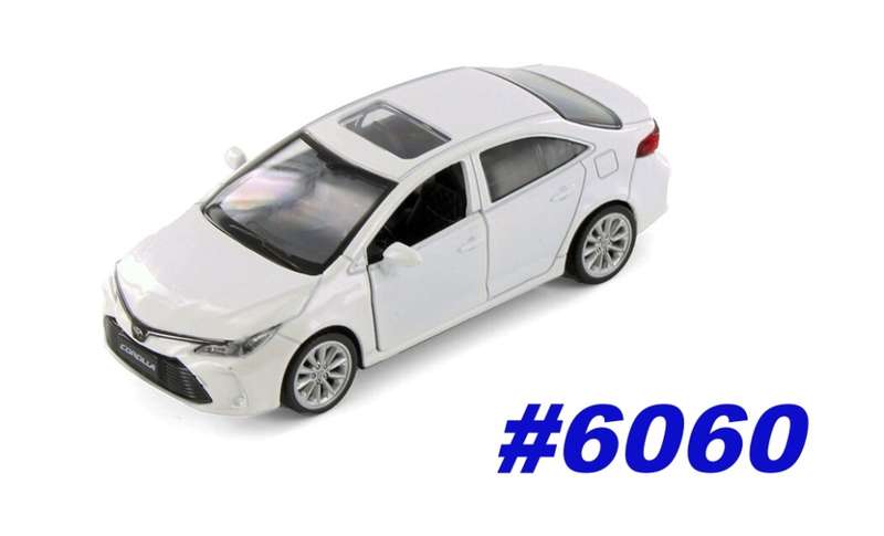 Toyota Corolla Hybrid 2020 white 1/43 JKMmodel NEW+boxed #6060 instant wheels