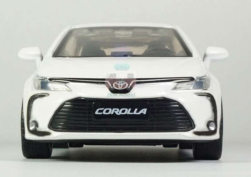 Toyota Corolla Hybrid 2020 white 1/43 JKMmodel NEW+boxed #6060 instant wheels