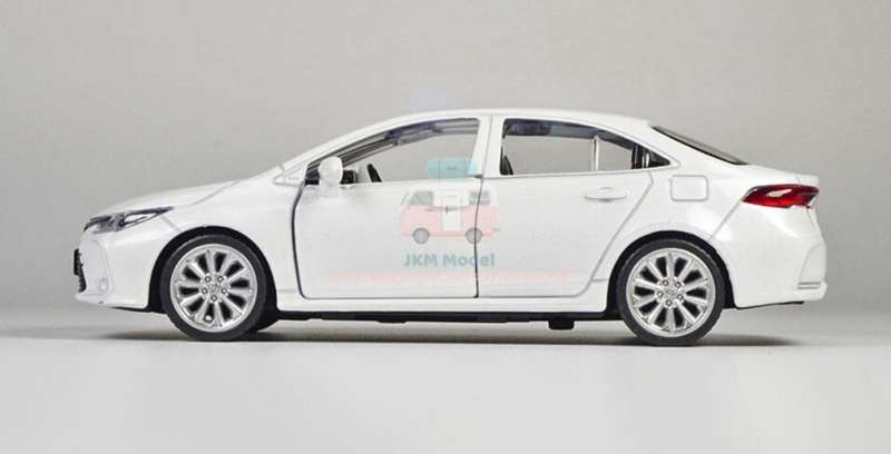 Toyota Corolla Hybrid 2020 white 1/43 JKMmodel NEW+boxed #6060 instant wheels