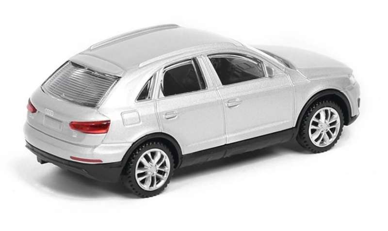 Audi Q3 2018 Florett-silver 1/43 Rastar NEW+boxed #6066 instant wheels