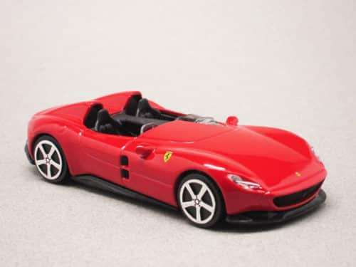 Ferrari Monza SP2 2018 Rosso Corsa Red 1/43 Bburago NEW+boxed #6067 instant wheels