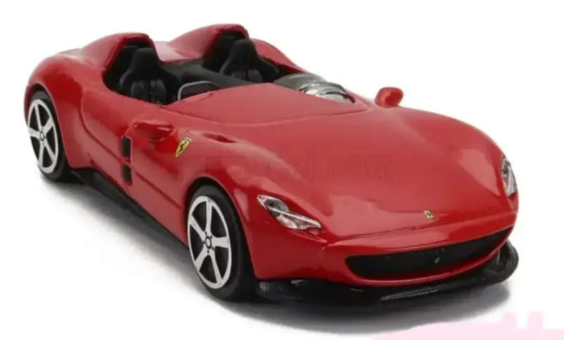 Ferrari Monza SP2 2018 Rosso Corsa Red 1/43 Bburago NEW+boxed #6067 instant wheels
