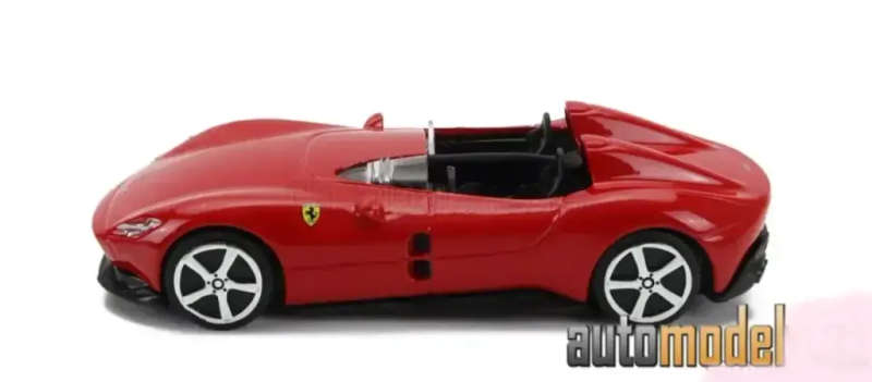 Ferrari Monza SP2 2018 Rosso Corsa Red 1/43 Bburago NEW+boxed #6067 instant wheels