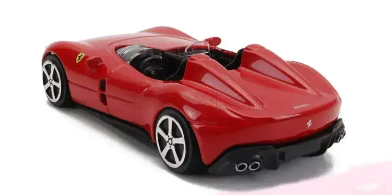 Ferrari Monza SP2 2018 Rosso Corsa Red 1/43 Bburago NEW+boxed #6067 instant wheels
