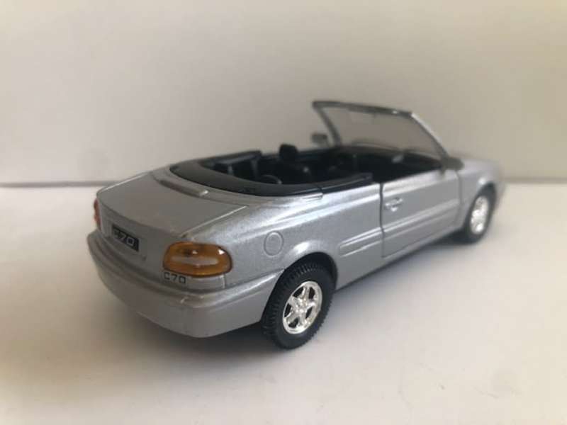 Volvo C70 (op.) Cabriolet 1990 silver 1/43 BRIO Junior.Driver NEW+boxed #6069 instant wheels