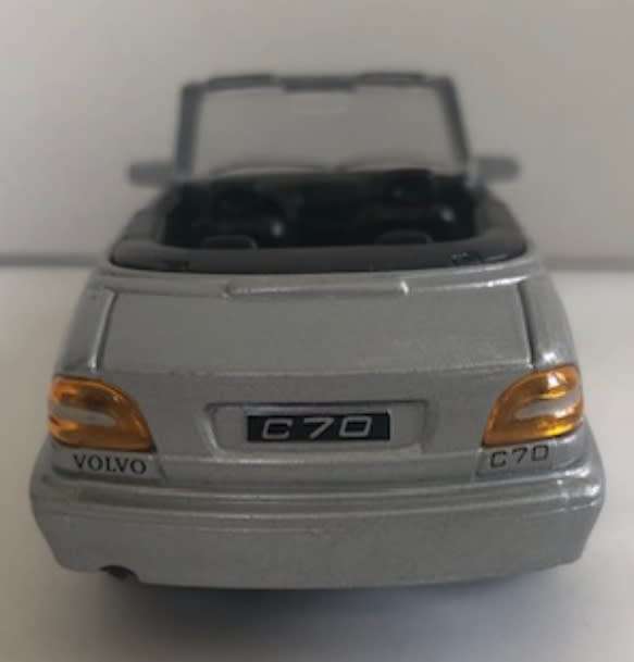 Volvo C70 (op.) Cabriolet 1990 silver 1/43 BRIO Junior.Driver NEW+boxed #6069 instant wheels