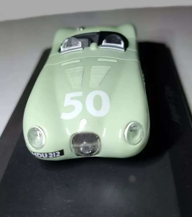 Jaguar C Type 1952 lt.green #50 French GP 1/43 Atlas NEW+boxed #6071 instant wheels