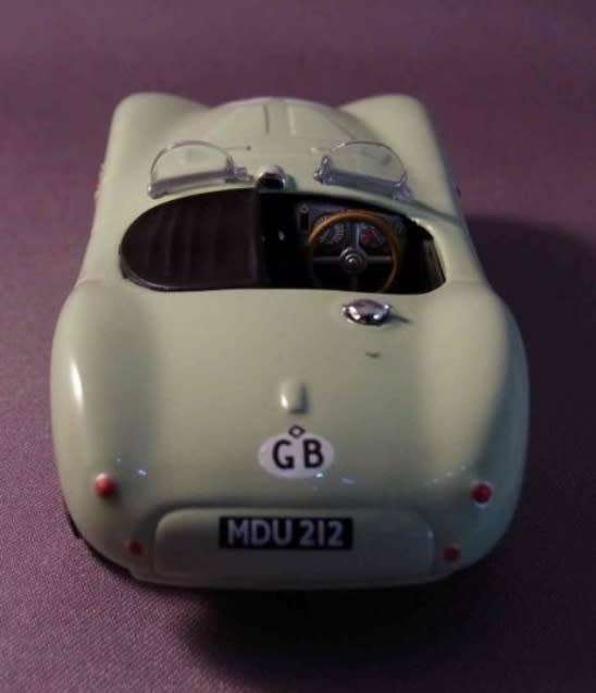 Jaguar C Type 1952 lt.green #50 French GP 1/43 Atlas NEW+boxed #6071 instant wheels