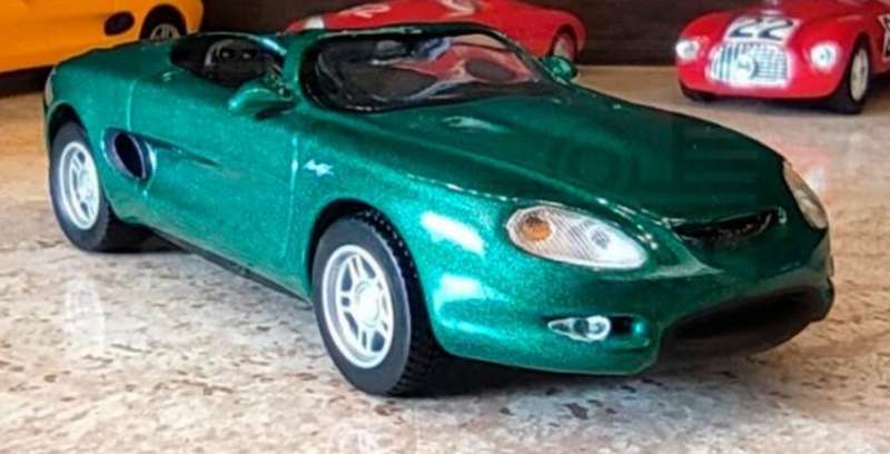 Ford Mustang Mach III convertible 1994 green-met 1/43 WEMI models NEW+boxed #6077 instant wheels