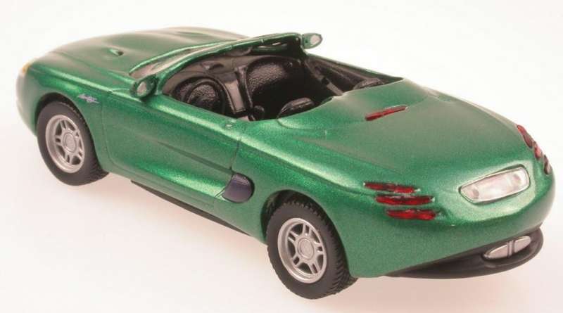 Ford Mustang Mach III convertible 1994 green-met 1/43 WEMI models NEW+boxed #6077 instant wheels