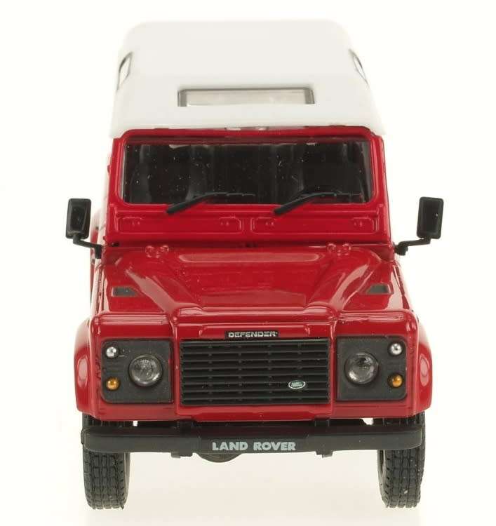Land Rover Defender 110 TD County 2007 red 1/43 Cararama NEW+boxed #6079 instant wheels