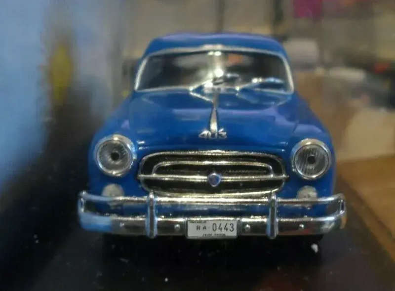Peugeot 403 Saloon 1960 blue 1/43 IXO-Salvat NEWinBlister #6080 instant wheels