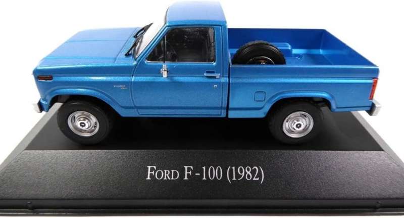 Ford F-100 Pick-up 1982 blue-metallic 1/43 IXO-Salvat NEWinBlister #6081 instant wheels