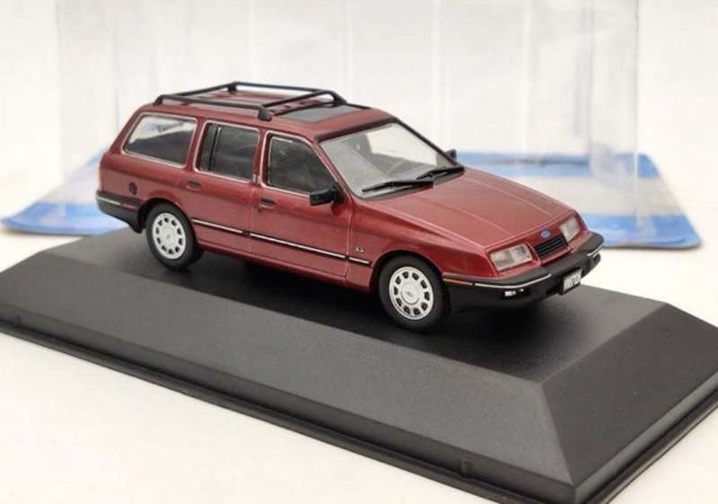 Ford Sierra Ghia Rural Estate 1988 dark red-met 1/43 IXO-Salvat NEWinBlister #6082 instant wheels