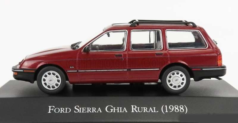 Ford Sierra Ghia Rural Estate 1988 dark red-met 1/43 IXO-Salvat NEWinBlister #6082 instant wheels
