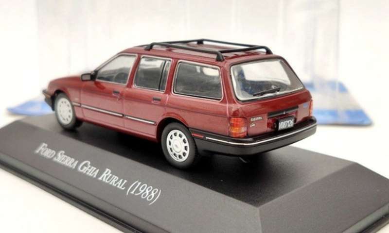Ford Sierra Ghia Rural Estate 1988 dark red-met 1/43 IXO-Salvat NEWinBlister #6082 instant wheels