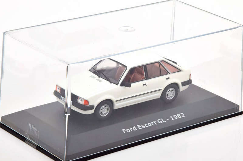 Ford Escort GL Mk.III 1982 white 1/43 IX0 NEW+boxed #6083 instant wheels