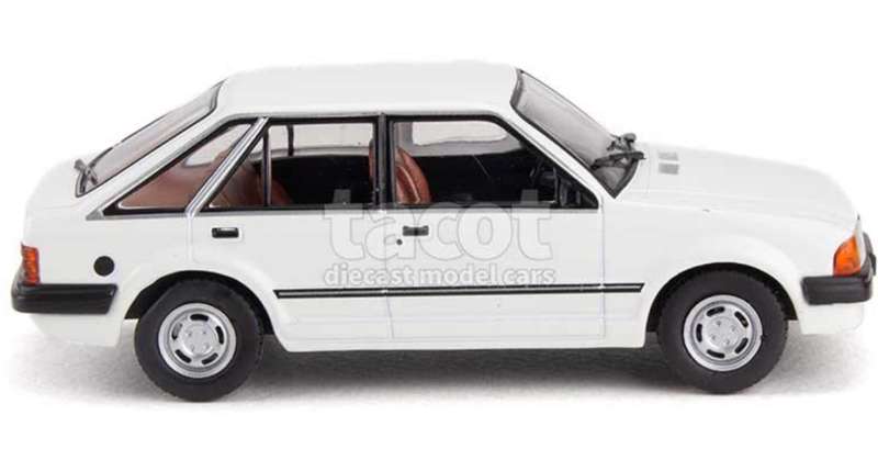 Ford Escort GL Mk.III 1982 white 1/43 IX0 NEW+boxed #6083 instant wheels