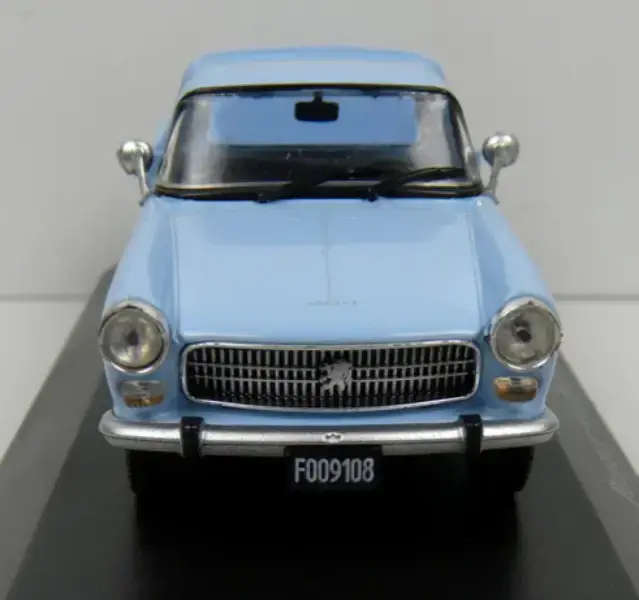Peugeot 404 Pick-Up 1979 lightblue 1/43 IXO/Altaya NEWinBlister+box #6084 instant wheels