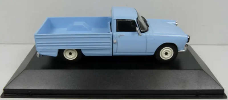 Peugeot 404 Pick-Up 1979 lightblue 1/43 IXO/Altaya NEWinBlister+box #6084 instant wheels