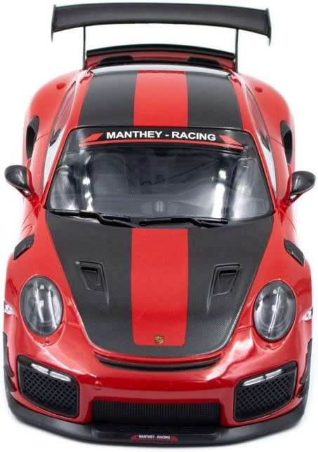 Porsche 911 GT2 RS 2018 red/black 1/43 Bburago NEW+boxed  #6086 instant wheels